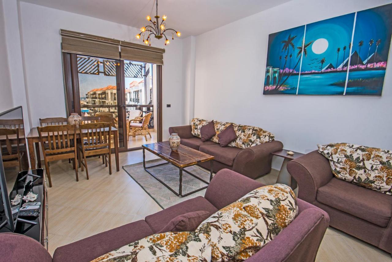 Premium Sea View 2 Bedrooms 2 Bathrooms Apartment Located Within Gravity Hotel & Aquapark Hurghada Bagian luar foto