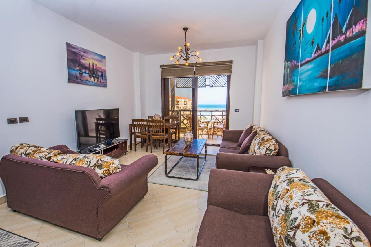 Premium Sea View 2 Bedrooms 2 Bathrooms Apartment Located Within Gravity Hotel & Aquapark Hurghada Bagian luar foto