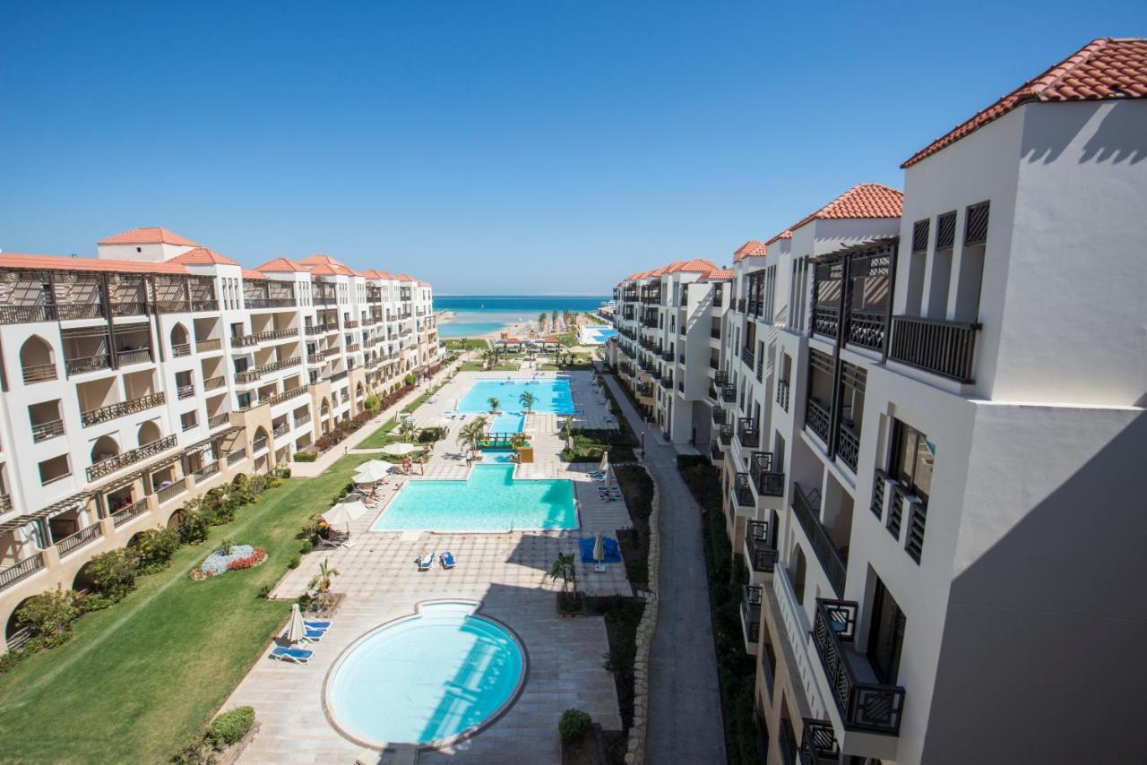 Premium Sea View 2 Bedrooms 2 Bathrooms Apartment Located Within Gravity Hotel & Aquapark Hurghada Bagian luar foto